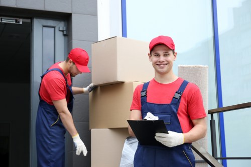 Professional movers ready to assist with your move in London