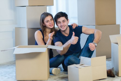 Professional furniture pick-up team in Manwithvan London